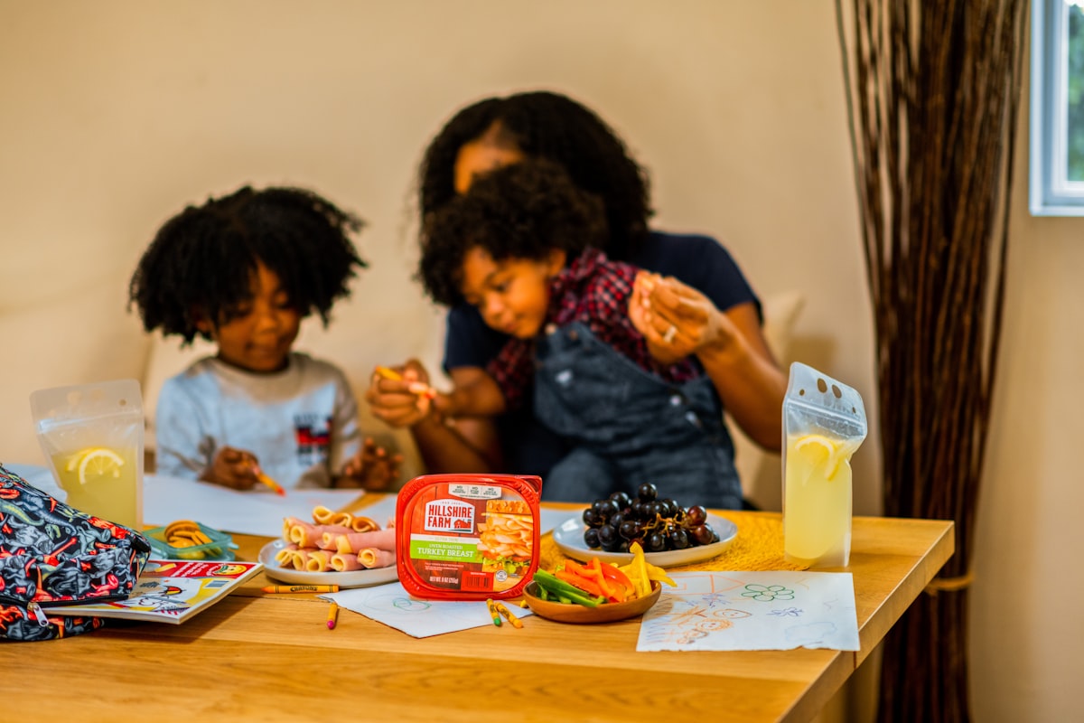 Petit-déjeuner nutritif enfants